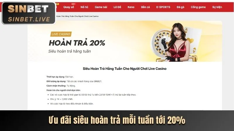 Thưởng chào mừng thành viên mới 12be